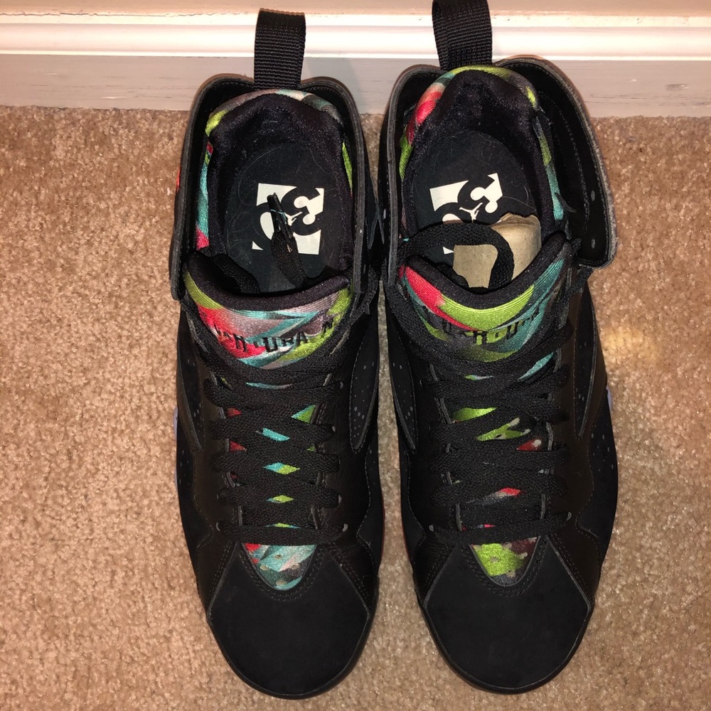 Work 1x Air Jordan 8 Retro Barcelona Nights Sz 9.5 - Picture 2 of 8